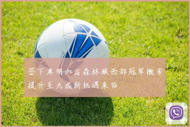 签下库明加后森林狼西部冠军概率提升至九成新机遇来临